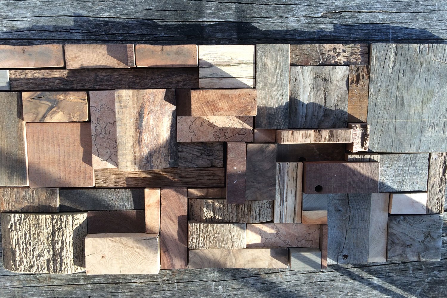Block wall cladding | Hideaways – Reclaimed Timber and Cladding